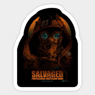 SALVAGED Ware design by Alessio Vnzan. Sticker